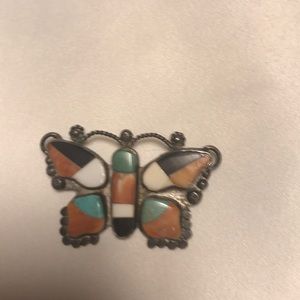 This is a vintage butterfly